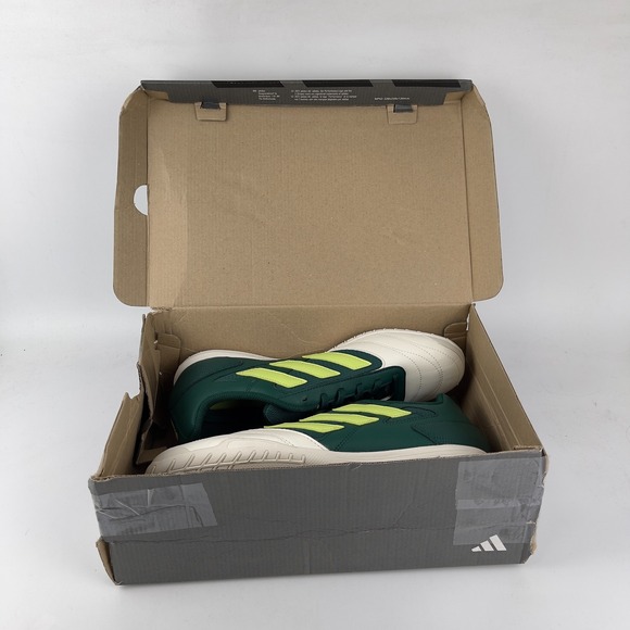 adidas Green and White Sneakers - Picture 10 of 11